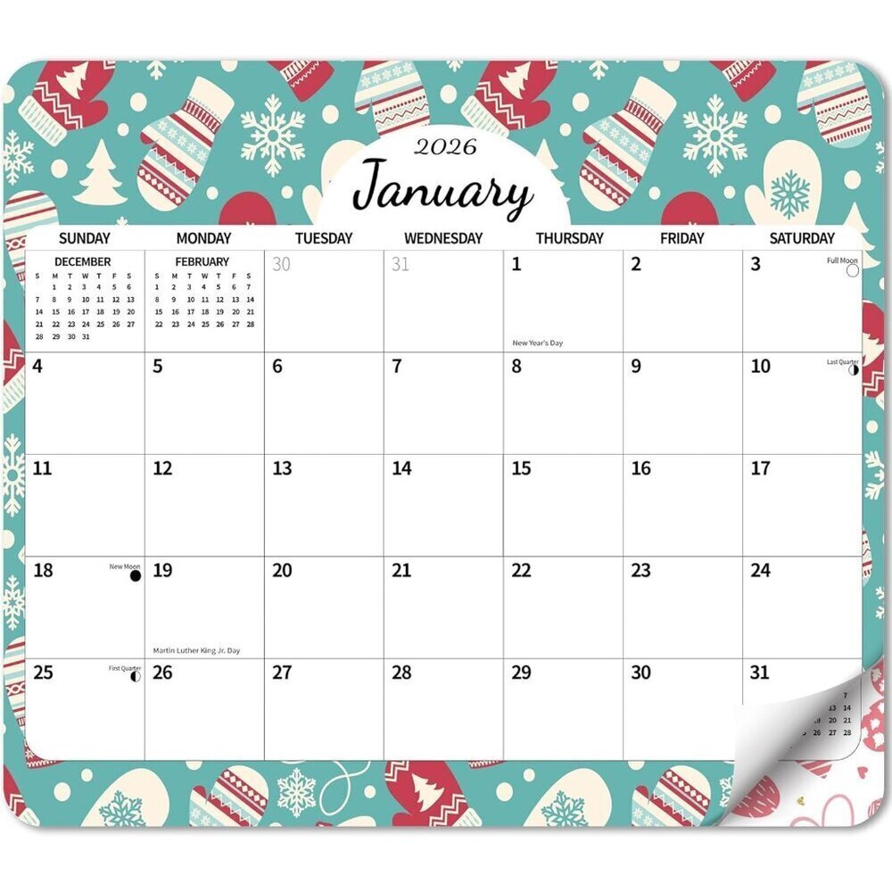 Seasonal Magnetic Calendar: Organize Your Life January 2026 to December 2027